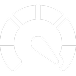Speedometer white
